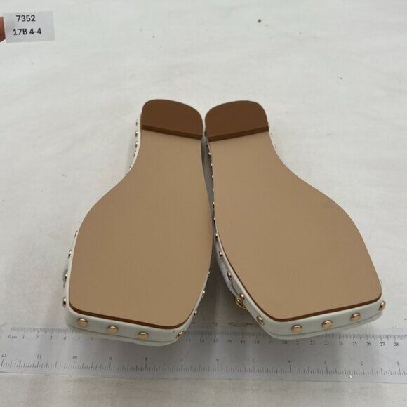 FSJ Women Sexy Square Open Toe Comfortable Flat Thick Sole Cushion Sandals - Picture 7 of 8